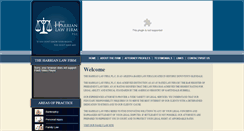 Desktop Screenshot of harrianlaw.com
